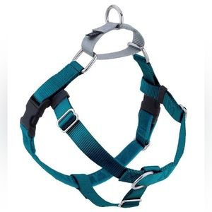 2 Hounds Design Freedom No Pull Dog Harness Medium Teal